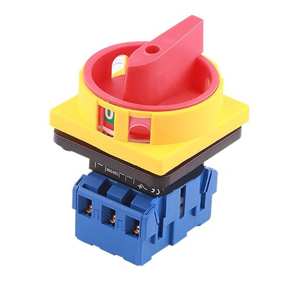 Rotary Disconnect Switch LW30 32A 3-Pole for Water Pump & Fan Motor Control