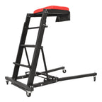 Adjustable Height Topside Creeper for Engine Work with 4 Wheels
