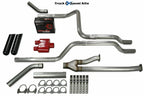 2.5" Dual Exhaust Kit for Toyota Tundra (2009–2013) - Extreme Corner Black Tip