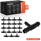 30Pcs 3-Way T-Piece Hose Joiner Connector for GM Vehicles 