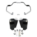 Mustache Engine Guard Bar Lower Vented Fairings for Indian Springfield (16-25)