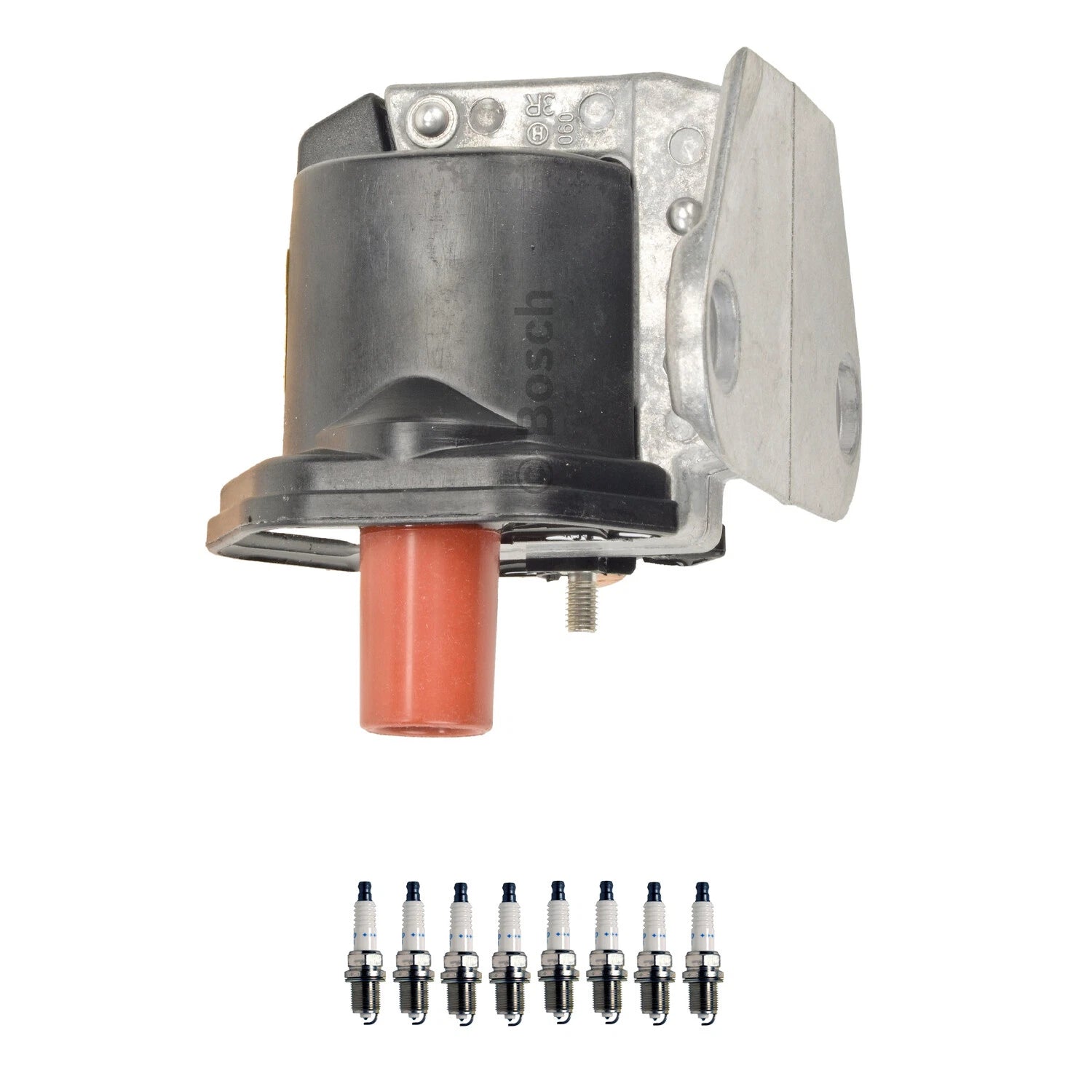 Ignition Coil & 8 Double Platinum Spark Plugs for Mercedes R129 500SL (1989–2002)
