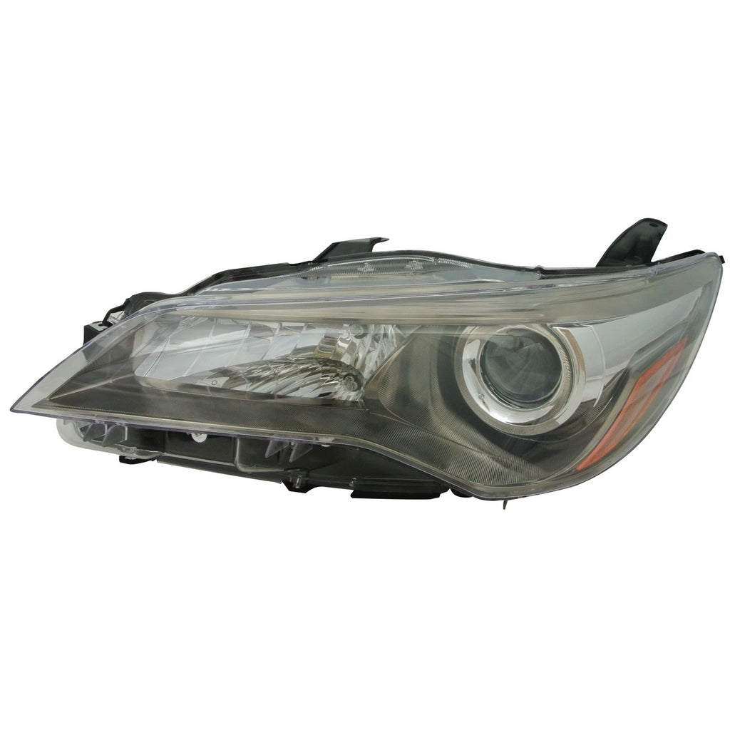 Replacement Smoked Driver Side Halogen Headlight Assembly (See Compatible Chart)