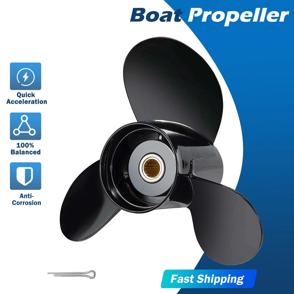 Evinrude Boat Propeller 40-140HP 13 Spline Tooth, RH 765182 (13 3/4 x 15)