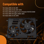 Electric Radiator Cooling Fan for Volvo S80/S60/V60/XC60/XC70 (2008–2016)