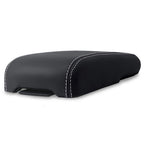 Leather Console Armrest Cover for Chevrolet Colorado (1995–2005) White Stitch