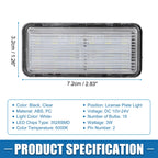 2X White LED License Plate Light 81271-60332 3528SMD for Toyota Land Cruiser (2008–2021)