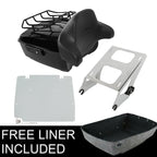 Trunk Mount Rack Backrest Pad Base Plate for Harley Touring Glide (2014–2023)