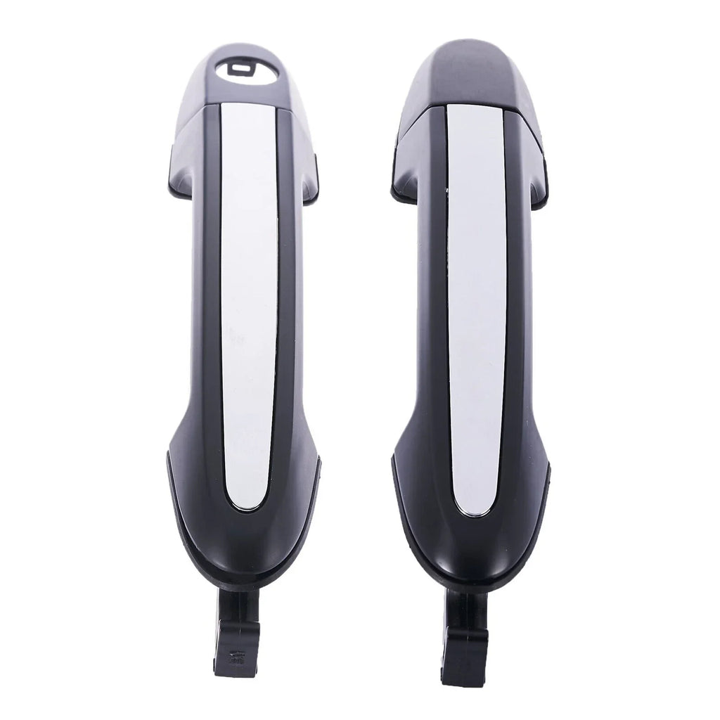 2 x Left & Right Outer Door Handle Chrome for Hyundai Santa Fe CM (2006–2012)