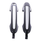 2 x Left & Right Outer Door Handle Chrome for Hyundai Santa Fe CM (2006–2012)