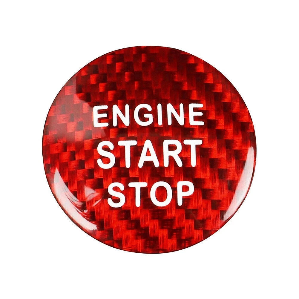 Carbon Fiber Engine Start Stop Button Cover for Lexus IS250 IS350 (2006–2013)