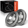 Rear Disc Brake Rotors for Mercedes-Benz GL320 GL350 GL450 GL550 (2007–2012)