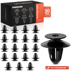 20Pcs Nylon Black Interior Door Trim Panel Retainer Clips for BMW 
