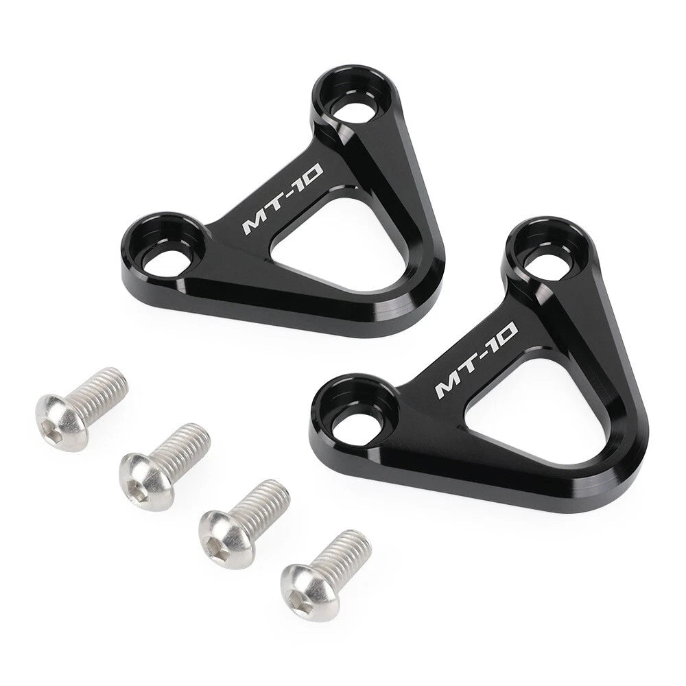 Rear Footrest Blanking Plates for Yamaha MT-10 FZ-10 (2016–2023)