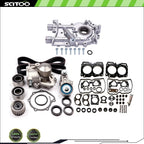 Timing Belt Water/Oil Pump Kit with Head Gasket Bolts for Subaru 2.5L EJ25 (1999–2003)