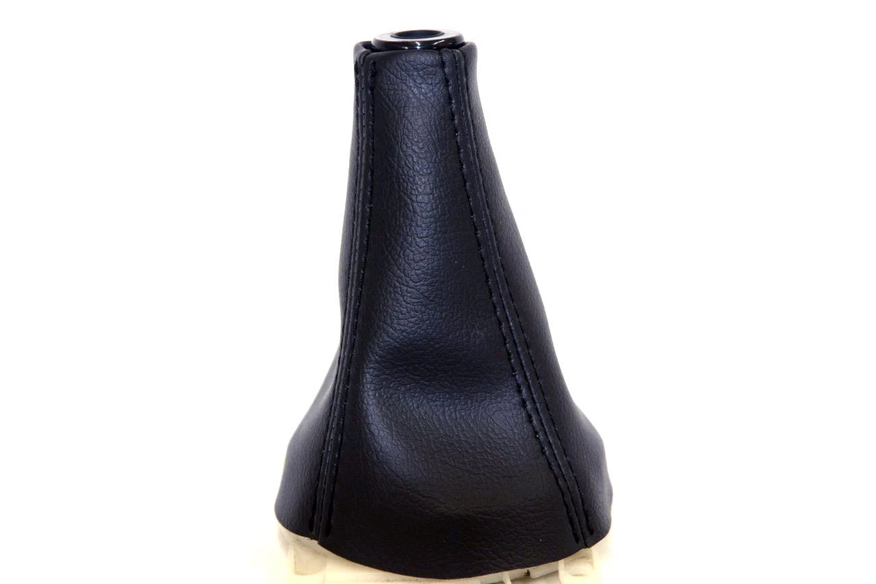 Manual Shift Boot for Mitsubishi Lancer (2002–2007) Black PVC Leather