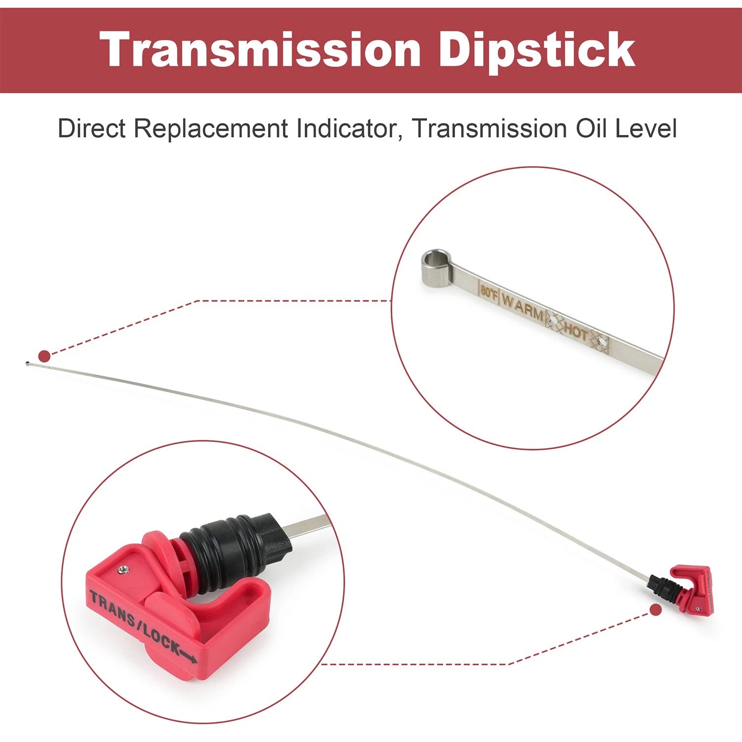 Transmission Oil Level Dipstick 12560267 for Camaro V8 5.7L (1998–2002)