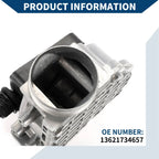 1 Pcs Mass Air Flow Sensor Assembly for BMW E30 E36 E34 Black