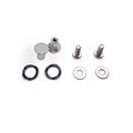 Sissy Bar Luggage Rack Detachable Locking Latch Nut Kit for Harley Touring