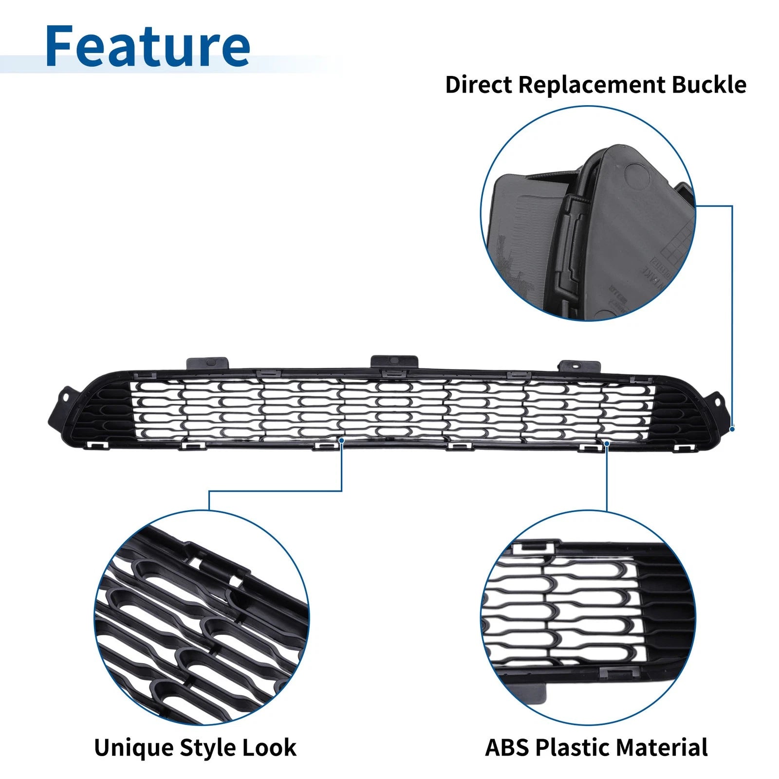 Lower Grille for Kia Sorento (2016–2018) 1 Pcs