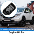 1 Pc Engine Oil Pan No. 264410/11200RAAA00 for Honda CRV (2002–2006) Steel Black