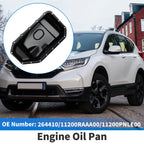 1 Pc Engine Oil Pan No. 264410/11200RAAA00 for Honda CRV (2002–2006) Steel Black