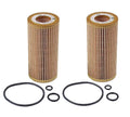 Set of 2 Engine Oil Filters HU721/2x for Mercedes W211 E320 (2003–2009)