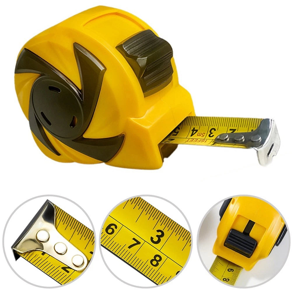 5 Meter Steel Tape Measure Dual Scale Inch Metric Markings