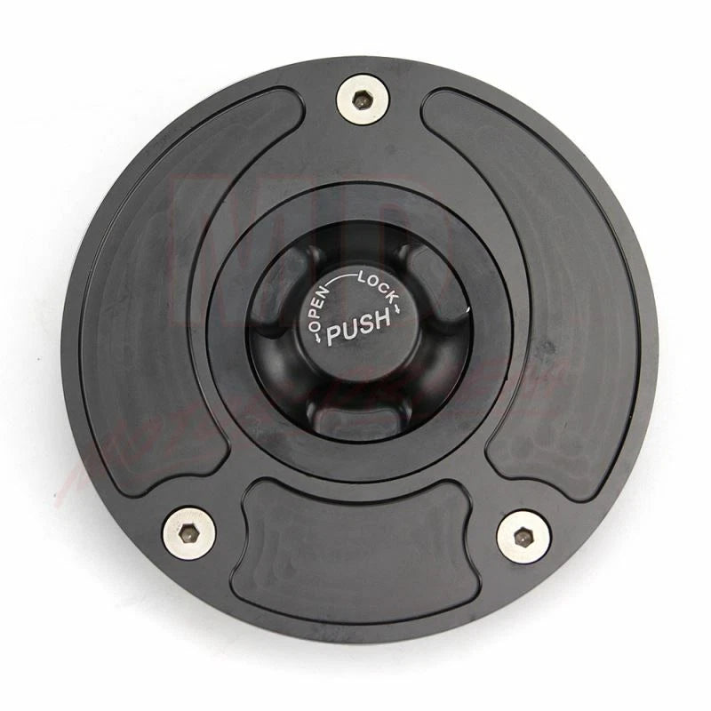 CNC Keyless Fuel Gas Tank Cap Cover for Suzuki GSXR600/750/1000/SV1000S (2004–2013)