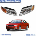 Set of 2 Chrome Bezel Headlights for Kia Optima (2009–2010)
