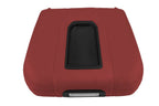 Leather Console Lid Bucket Cover for Chevrolet Silverado (2019–2020) Red