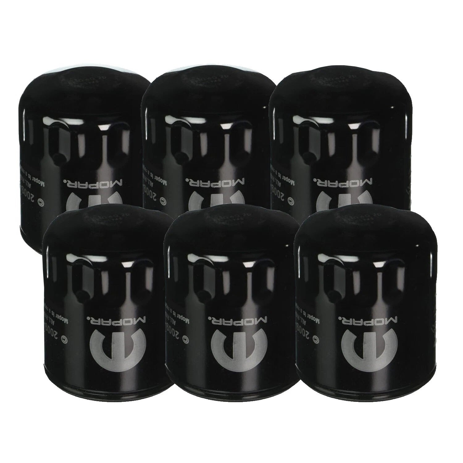 Set of 6 Engine Oil Filters for Chrysler Dodge Jeep (OEM)