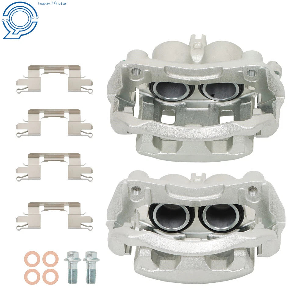 Front Brake Calipers with Bracket for Nissan Xterra Suzuki Equator (2005–2019)