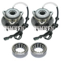 Front and Rear Wheel Bearings & Hubs Kit for Mazda B3000 (1998–2006)