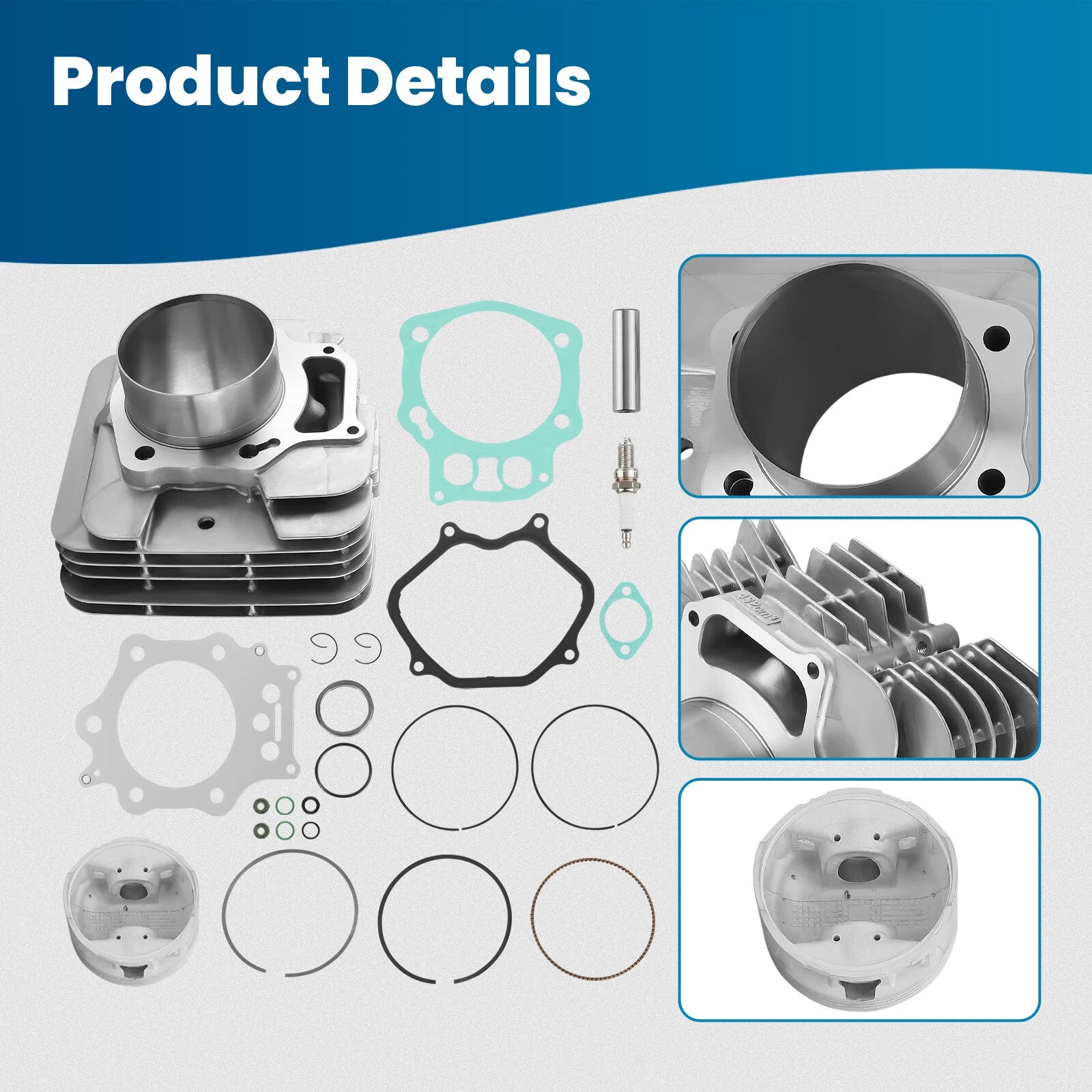 Top End Rebuild Kit for Honda Foreman 450 ES S (1998–2004)