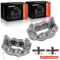 Pair Front Brake Calipers for Subaru Impreza WRX (2006–2007)