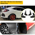 Mud Guards Splash Flaps for Honda Civic 10th Hatchback (2017–2021)