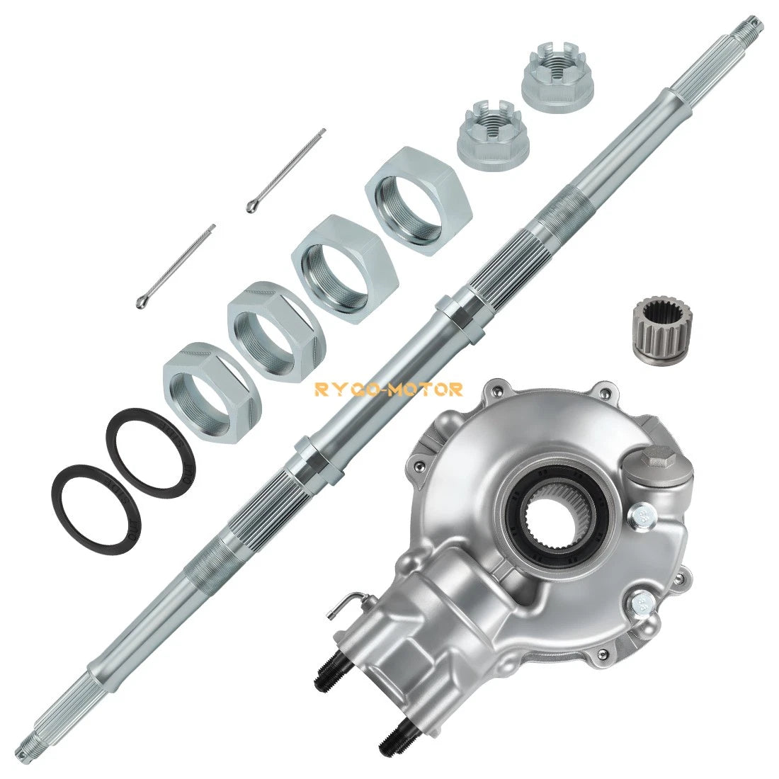 Complete Rear Differential Axle Shaft Kit for Honda TRX300 TRX300FW (1988–2000)