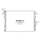 Replacement/Aluminum Primary Engine Cooling Radiator (See Compatible Chart)