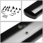 Set of 2 Black Oval Side Step Nerf Bars for GMC Sierra Crew Cab (1999–2014)