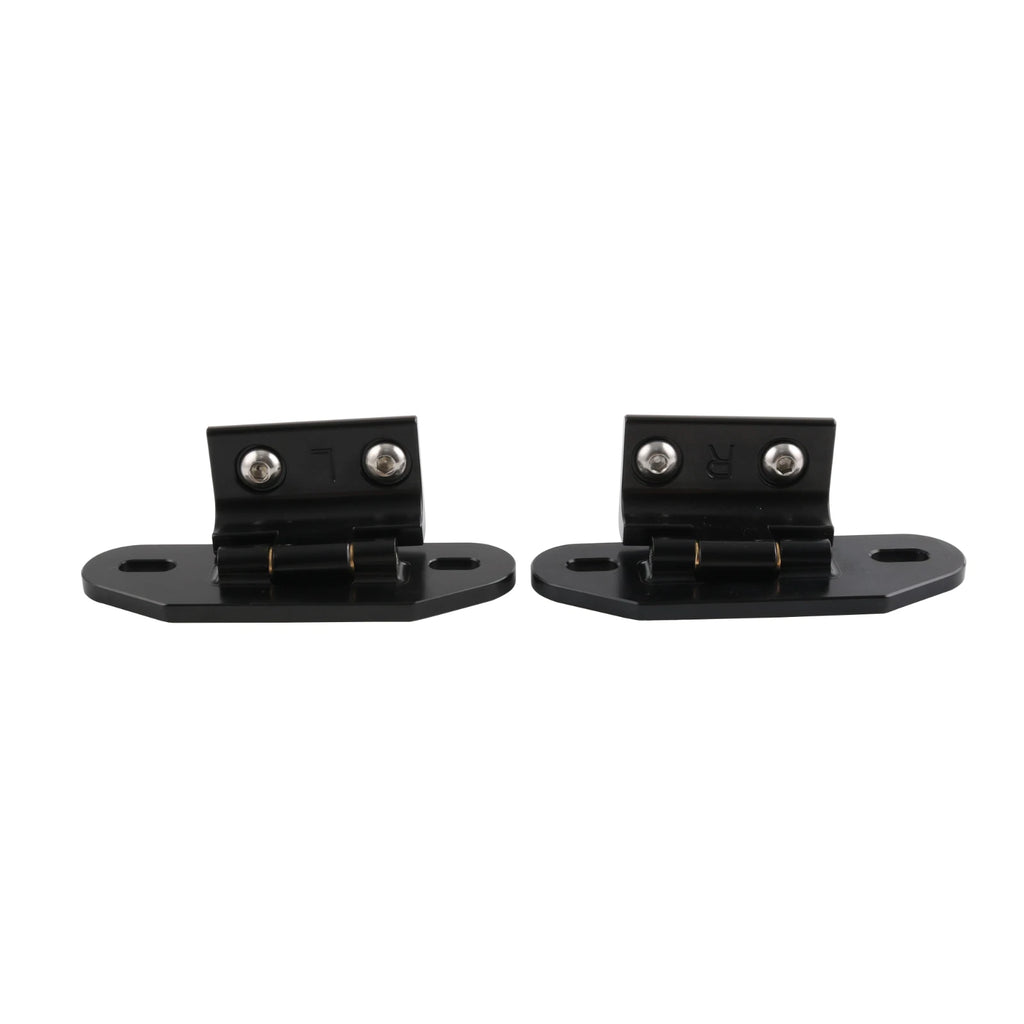Pair Black Rear Hatch Hinges for Camaro/Firebird (1982-1992) Billet Aluminum