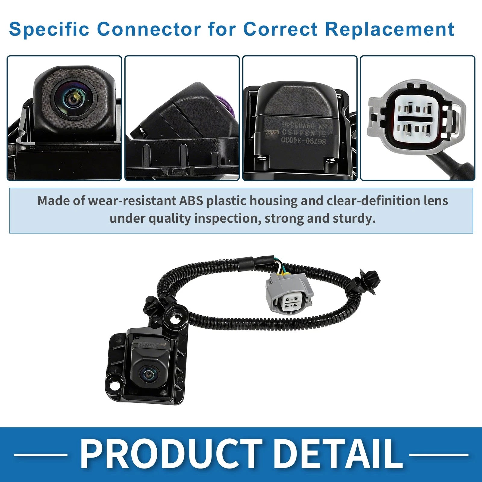 Rear View Backup Camera for Toyota Tacoma (2016–2017) 8679004030