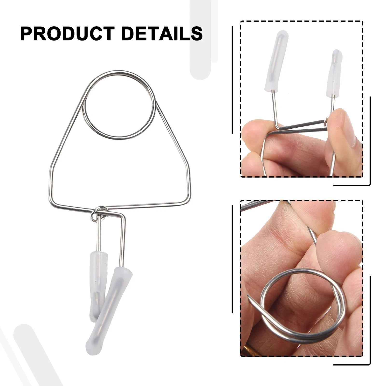 Flute Repair Clip for Flute Maintenance (Stainless Steel)