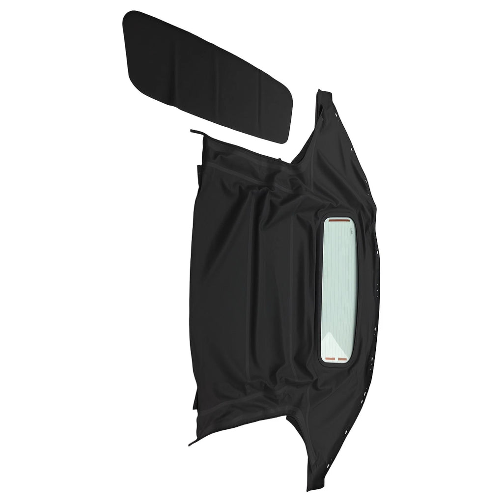 Black PVC Composite Top with Glass Window for Mazda Miata (1990–2005)