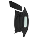 Black PVC Composite Top with Glass Window for Mazda Miata (1990–2005)