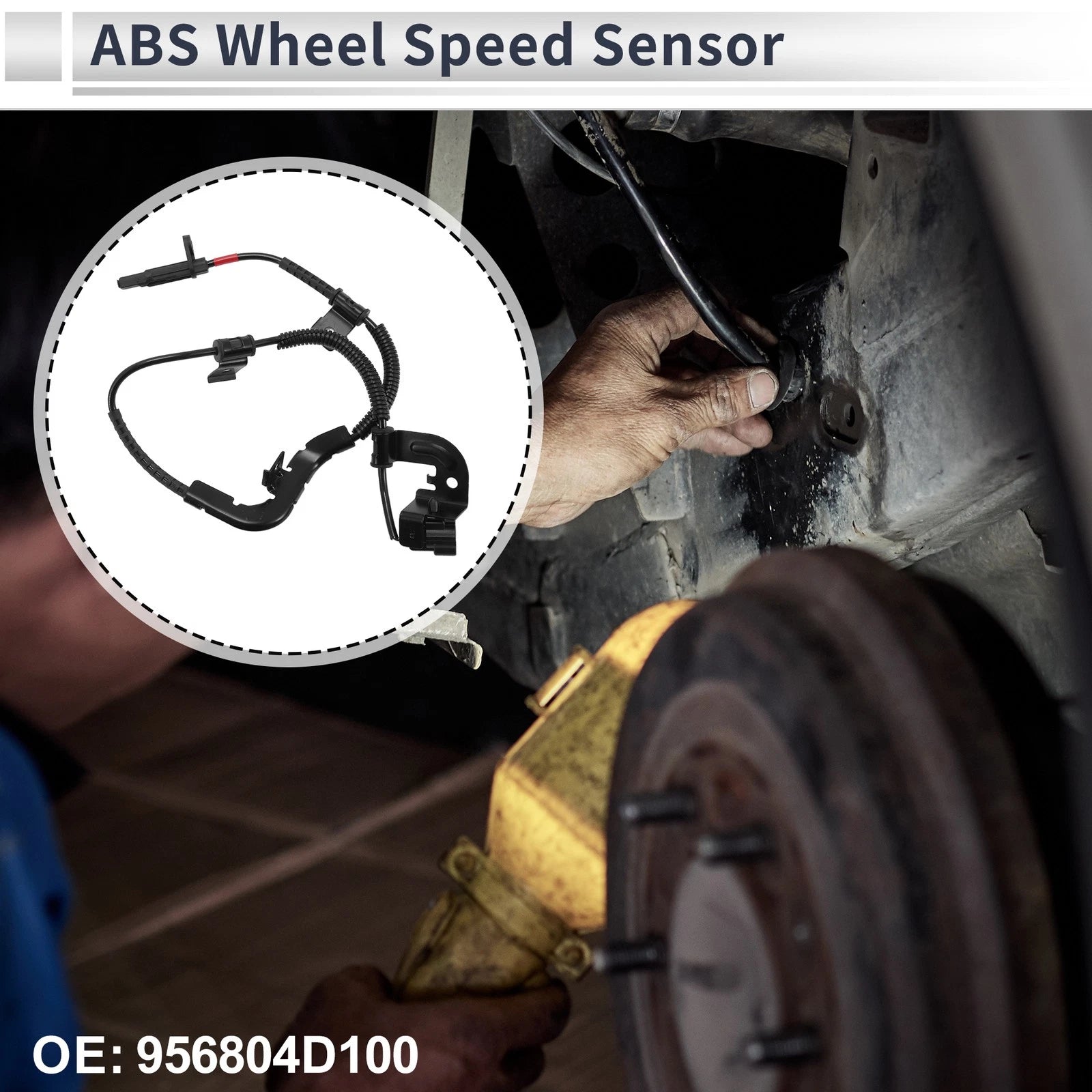 ABS Wheel Speed Sensor No. 956804D100 for Hyundai Entourage (2007–2009)