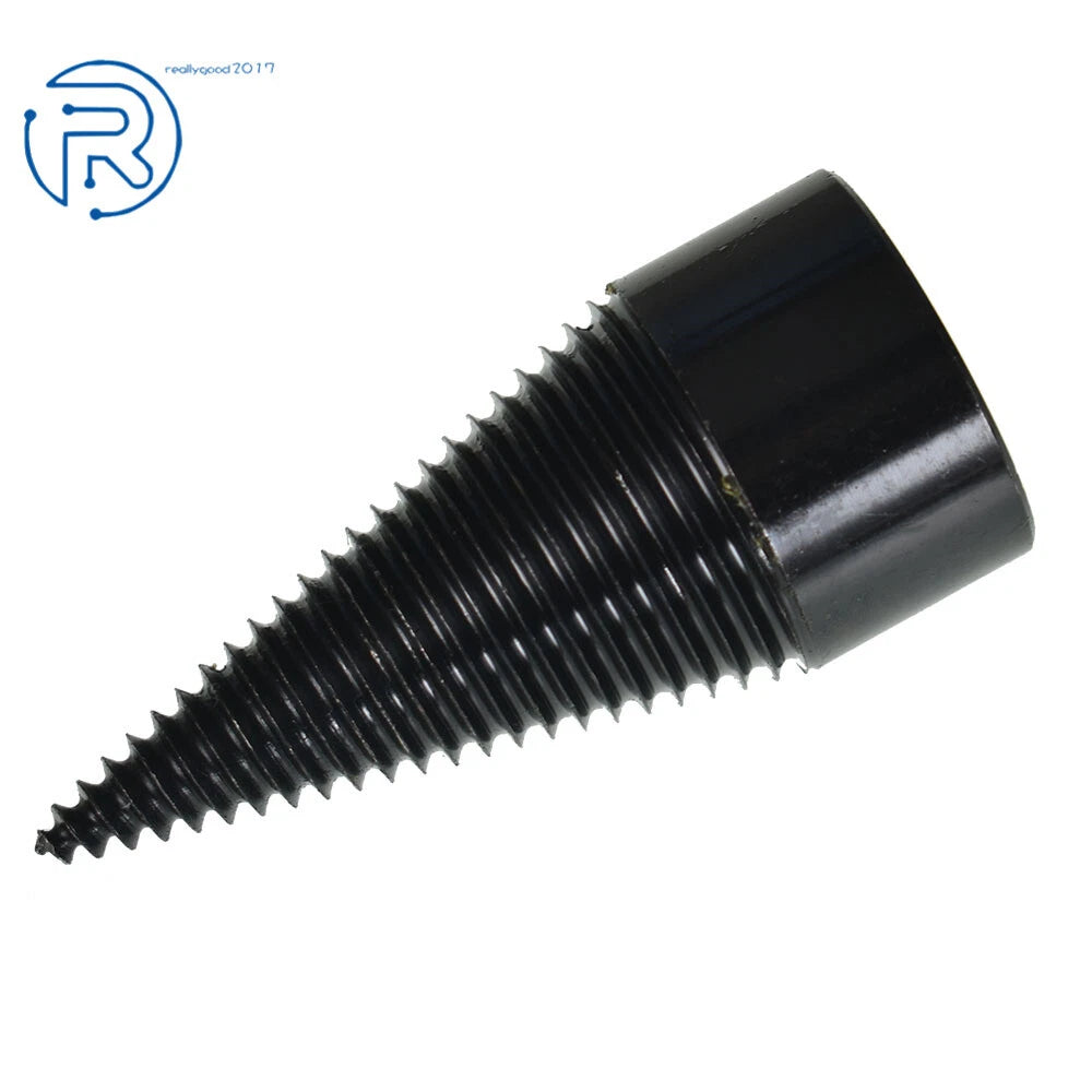 3pcs Hex, Square, Round 42mm Firewood Log Splitter Drill Bit Set
