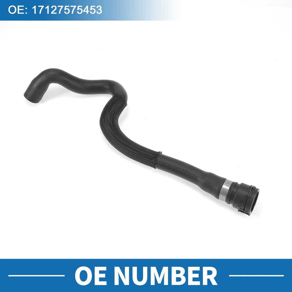 Engine Radiator Hose No. 17127575453 for BMW 550i (2011–2013) Rubber Black