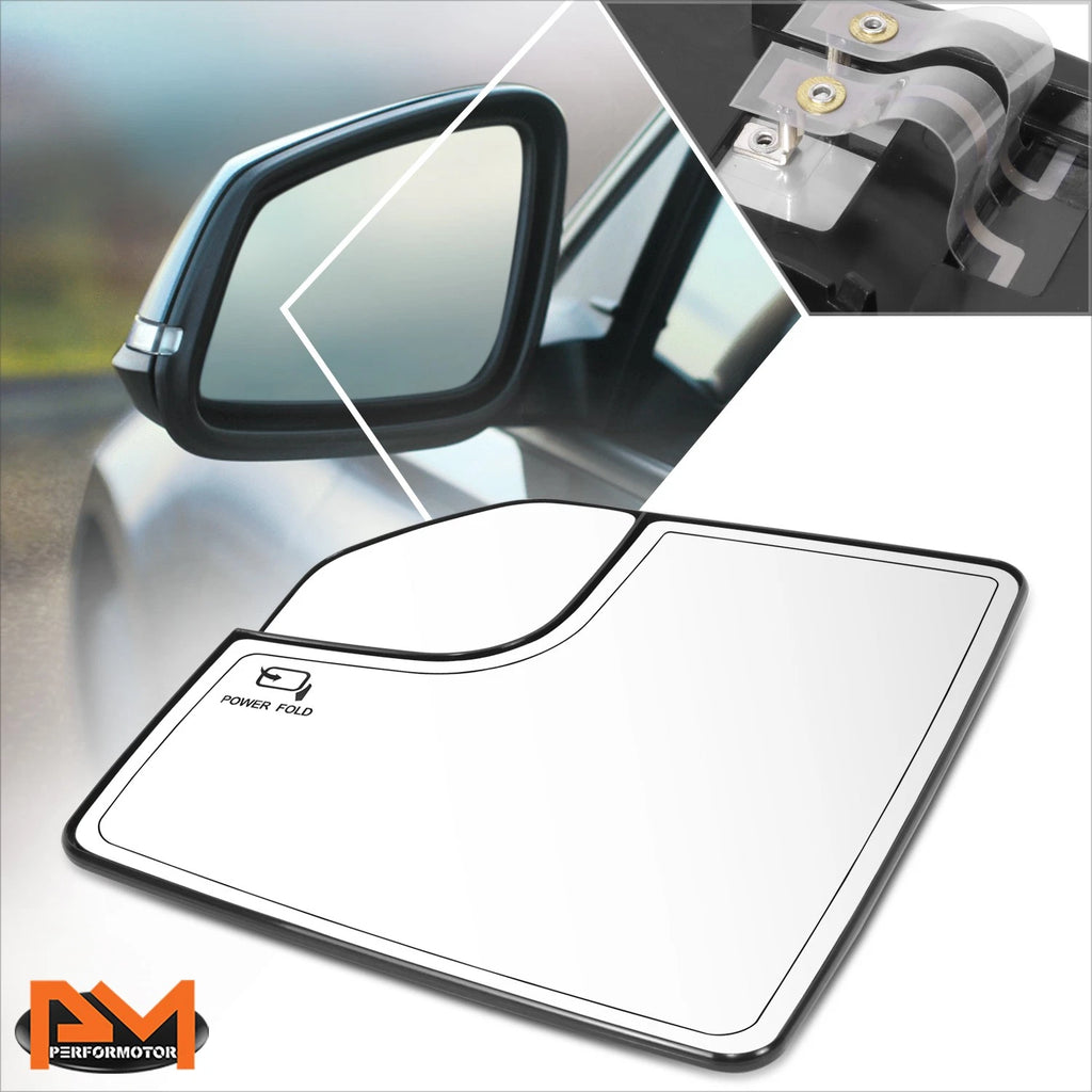 Heated Mirror Glass for Ford F-150 (2015–2020) OE Style Left Side Power Fold