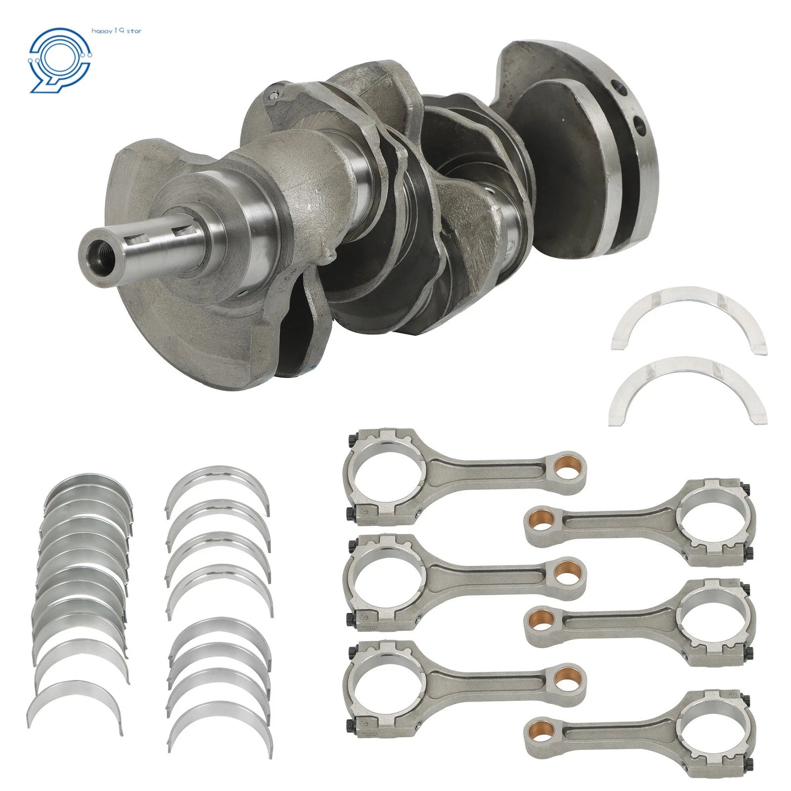 Engine Crankshaft Rods & Bearings Kit for Hyundai Santa Fe/Azera (2013–2017)